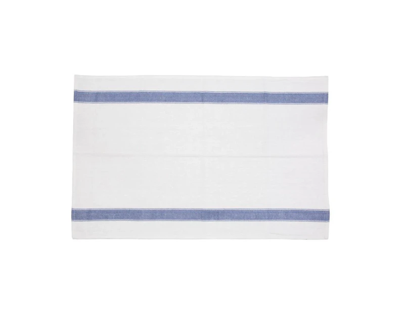 Vogue Heavy Single Tea Towel - Blue - Cotton - Thick & Absorbent