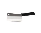 Vogue Cleaver with Moulded Plastic Handle 204mm - Black - Stainless Steel