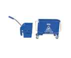 Jantex Kentucky Mop Bucket with Long Handle 20L - Blue