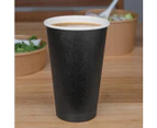 Fiesta Takeaway Coffee Cups Single Wall Black 450ml (Pack of 50)
