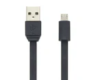 Moki 3m King Size MicroUSB to USB Sync/Charge Flat Cable for Android Phone/PC
