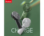 Yoobao Rechargeable 2-in-1 Portable USB High Capacity Mini Fan and  Power Bank - Green