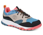 Timberland Women's Garrison Trail Waterproof Low Hiking Sneakers - White Suede/Blue
