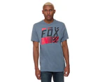 Fox Men's Overspray Basic Tee / T-Shirt / Tshirt - Matte Blue
