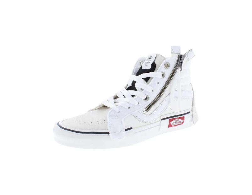 Vans Men's Casual Shoes Sk8 Hi - Color: (Checkerboard)True White/Black