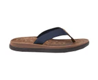 Toms Men's Sandals & Flip Flops - Flip-Flops - Navy Grosgrain Webbing