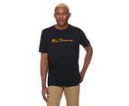 Ben Sherman Men's Logo Graphic Tee / T-Shirt / Tshirt - Navy