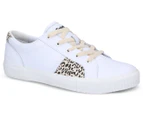Timberland Women's Skyla Bay Oxford Sneakers - White/Leopard