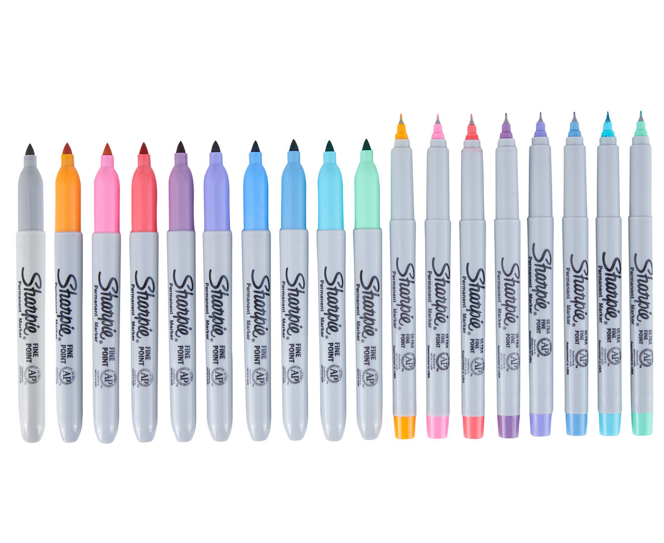 Sharpie Pastel Permanent Markers 18 Pack Assorted Au