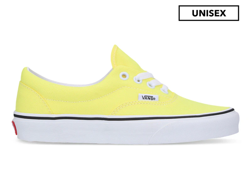 Vans Unisex Era Neon Sneakers - Lemon Tonic/True White