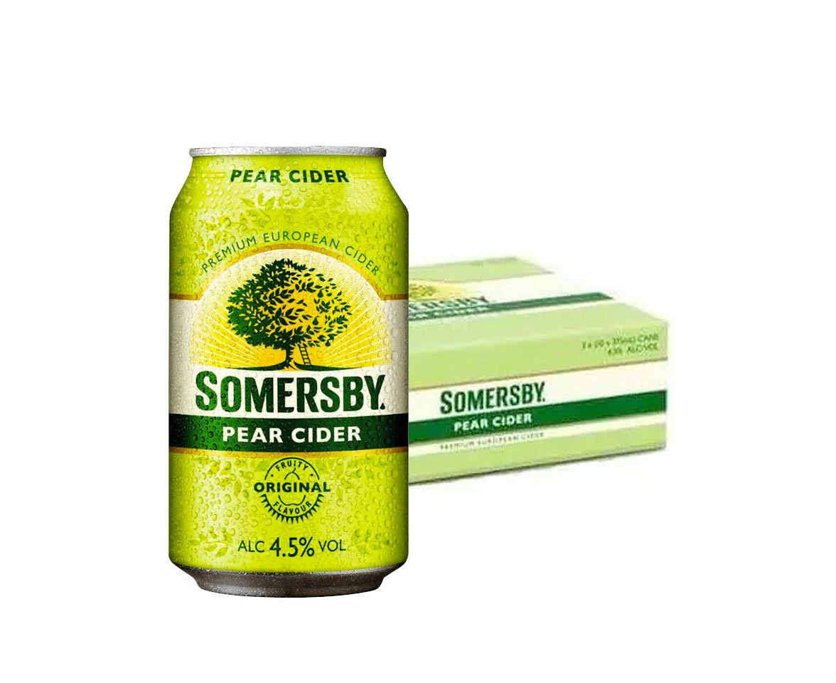 Somersby Pear Cider Case 30 X 375ml Cans