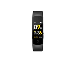 Smart Watch Body Thermometer Temperature BPM Monitor Fitness Band - Black Pair Combo