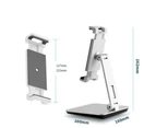 TODO Aluminium Foldable Tablet Stand Mount Holder Bracket iPhone iPad 4" - 14"