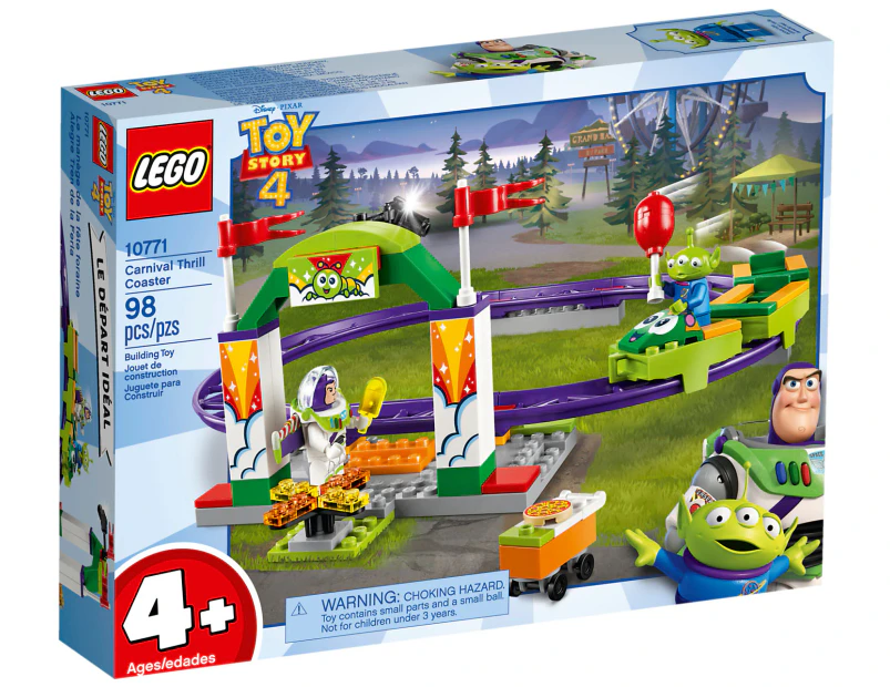 LEGO Juniors Toy Story 4 Carnival Thrill Coaster