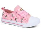 The Secret Life of Pets Girls' Canvas Shoes - Pink/White
