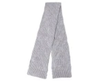 AC-LAB Kids' Cable Scarf - Grey Marle