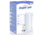 Ubbi Diaper Pail Nappy Disposal Bin - White