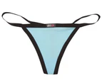 Womens G String Premium Xy Edition Frank And Beans Underwear - Pascal Blue