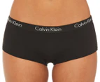 Calvin Klein Women's Motive Cotton Boyshorts 3-Pack - Black/White/Grey