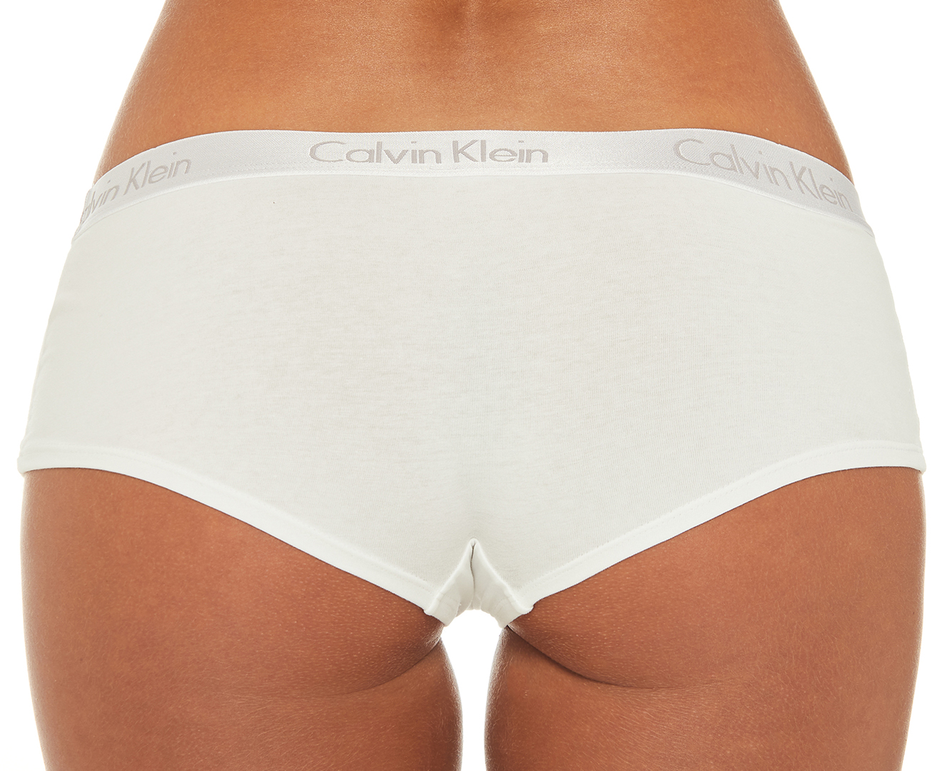 Calvin Klein Women's Motive Cotton Boyshorts 3-Pack - Black/White