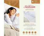 Sunbeam Sleep Perfect King Bed Quilted Electric Blanket BLQ5471