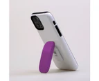 Kickstand Grip Add-on Universal Phone Holder Purple