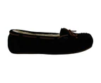 Slippers International Women's Molly Moccasin 11 2A(N) US Black
