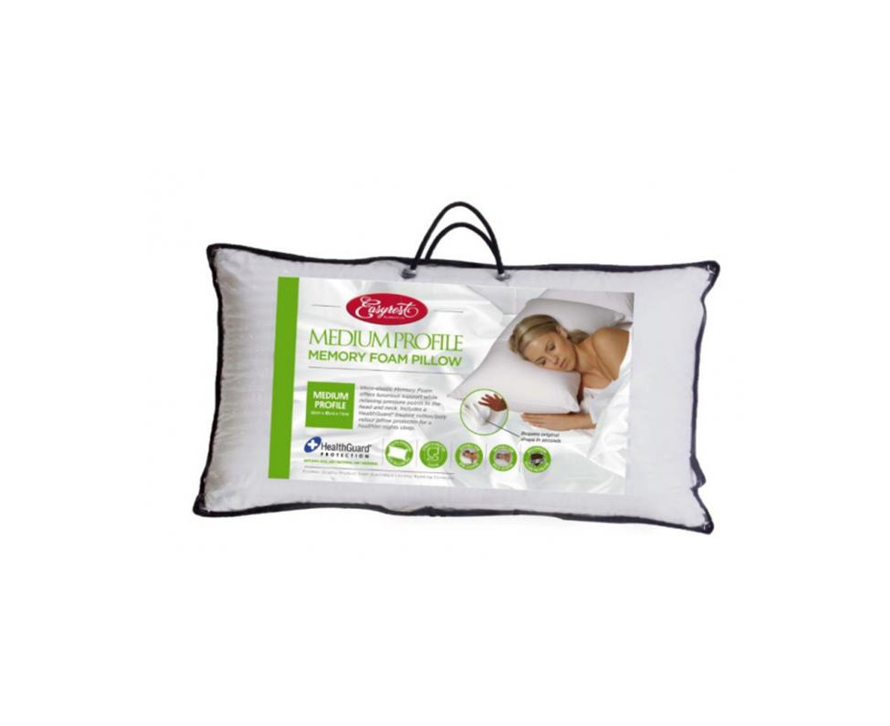 easy rest memory foam pillow