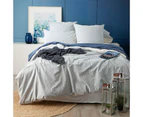 Renee Taylor Portifino Quilt Cover Set - Blue