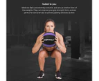 Lifespan Fitness 6kg Medicine Ball - Black/Purple