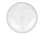 Olympia Round Cake Stand Dome 285mm - Clear Glass - Glass Washer Safe