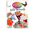 Hinkler Creative Sticker Mosaics: Wild Animals Book