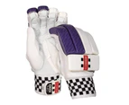 Gray Nicolls GN 500 Purple Batting Gloves [Size: Youth Right Handed]