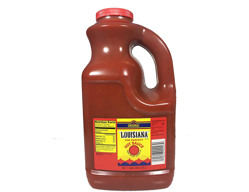 Louisiana Hot Sauce 3.78ltr 1 Gallon