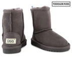 OZWEAR Connection Kids' Ugg Boots - Charcoal