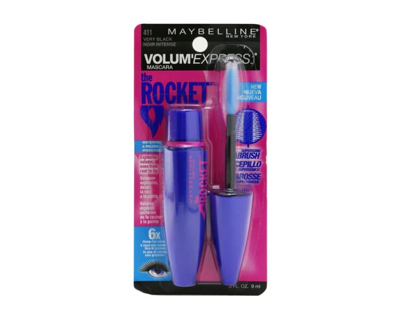 Maybelline Volum' Express The Rocket Waterproof Mascara 9ml 411 Very Black