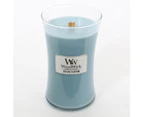 WoodWick Large Candle - Sea Salt & Cotton - N/A