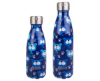 Oasis 350mL Double Wall Insulated Drink Bottle - Blue Heeler