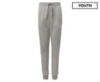 Adidas Originals Youth Trefoil Sweat Pant - Medium Grey Heather/White