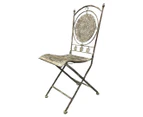 Set of 2 Willow & Silk Riviera Chairs - Distressed Grey