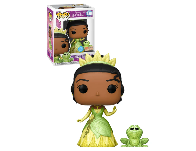 Funko Pop! Disney Princess: Tiana & Naveen Glitter Exclusivo