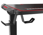 Eureka EGD-S62B Ergonomic Dual Motor Electric Height Adjustable Office Gaming Desk with RGB Lights - Black