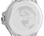 Timex Men's 43mm Harbourside Stainless Steel Watch - Silver/Black 5