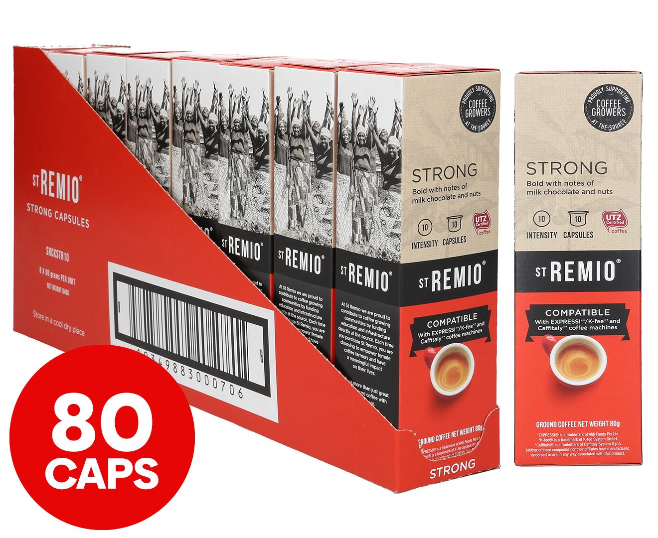 St remio coffee clearance pods