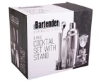 Bartender 8-Piece Cocktail Set w/ Stand