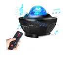 Bestier 3 in 1 Galaxy Projector with LED Nebula Cloud/Moving Ocean Wave Night Light for Kid Baby, Built-in Music Speaker Voice Control