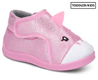 Grosby Toddler Girls' Dreamy Slippers - Pink