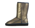 UGG Boots Women Classical 10" Premium Australian Sheepskin Nappa Water Resistant- Golden Blue