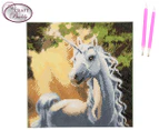 Craft Buddy 30x30cm Sunshine Unicorn Crystal Art Kit