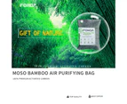 Dehumidifier Natural Air Purifying Bamboo Charcoal Bags Multiple Use for Home 200g/pack* 10 Pack